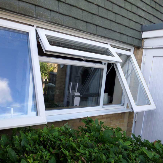 Tilt and turn upvc windows