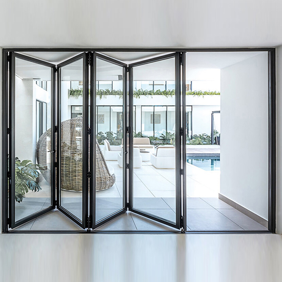 Folding Door Black